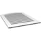 Ekena Millwork Arch Top Surface Mount PVC Gable Vent: Non-Functional, w/ 3-1/2"W x 1"P Standard Frame, 28"W x 34"H GVPAR28X3401SN - alternate 4